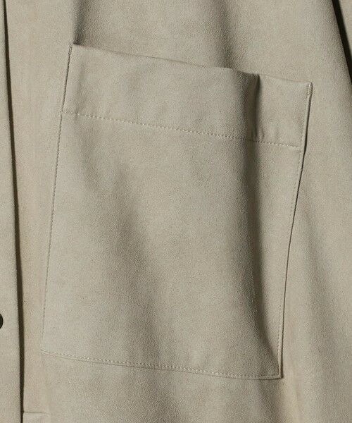 UNITED ARROWS / ユナイテッドアローズ シャツ・ブラウス | ＜SACRA＞スエードライク ポケット シャツ | 詳細20