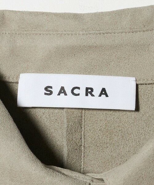 UNITED ARROWS / ユナイテッドアローズ シャツ・ブラウス | ＜SACRA＞スエードライク ポケット シャツ | 詳細23