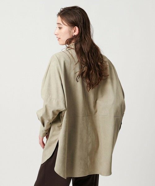 UNITED ARROWS / ユナイテッドアローズ シャツ・ブラウス | ＜SACRA＞スエードライク ポケット シャツ | 詳細12