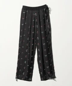 UNITED ARROWS / ユナイテッドアローズ チノ・ワークパンツ | ＜TICCA＞フラワー エンブロイダリー パンツ