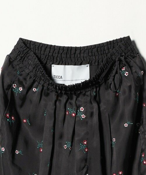 UNITED ARROWS / ユナイテッドアローズ チノ・ワークパンツ | ＜TICCA＞フラワー エンブロイダリー パンツ | 詳細5