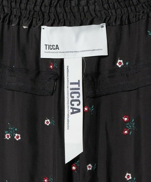 UNITED ARROWS / ユナイテッドアローズ チノ・ワークパンツ | ＜TICCA＞フラワー エンブロイダリー パンツ | 詳細9