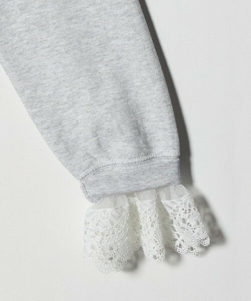 UNITED ARROWS / ユナイテッドアローズ スウェット | 【別注】＜dahl’ia＞レーススカーフ スウェット | 詳細17