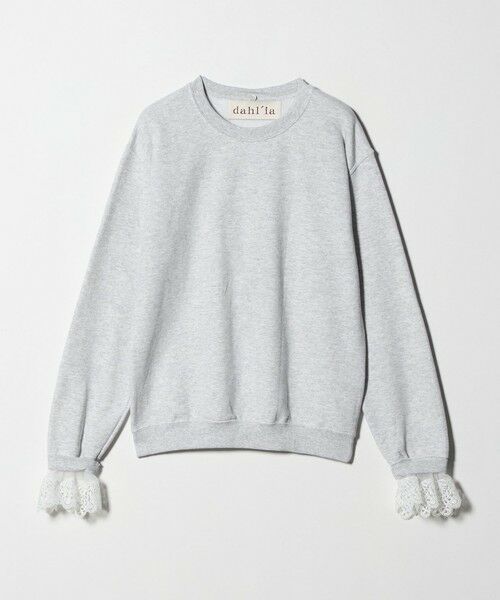 UNITED ARROWS / ユナイテッドアローズ スウェット | 【別注】＜dahl’ia＞レーススカーフ スウェット | 詳細18