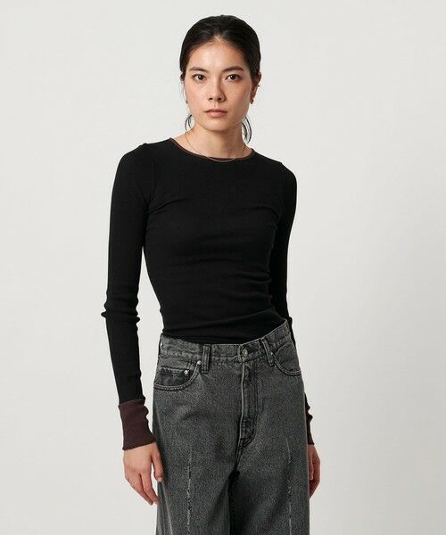 UNITED ARROWS / ユナイテッドアローズ カットソー | ＜TO UNITED ARROWS＞リブ ロングスリーブ カットソー | 詳細10