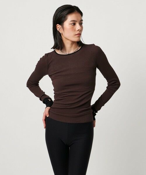UNITED ARROWS / ユナイテッドアローズ カットソー | ＜TO UNITED ARROWS＞リブ ロングスリーブ カットソー | 詳細19