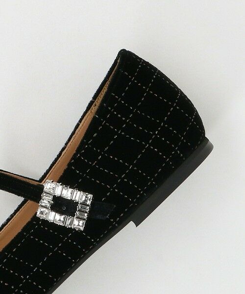 UNITED ARROWS / ユナイテッドアローズ フラットシューズ | グリッター ベルベット メリージェーン シューズ | 詳細10