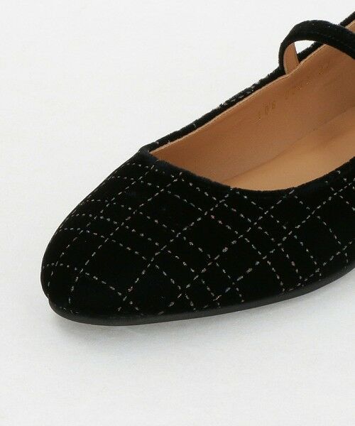 UNITED ARROWS / ユナイテッドアローズ フラットシューズ | グリッター ベルベット メリージェーン シューズ | 詳細9