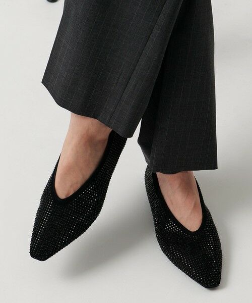 UNITED ARROWS / ユナイテッドアローズ フラットシューズ | ラインストーン フラットシューズ | 詳細1