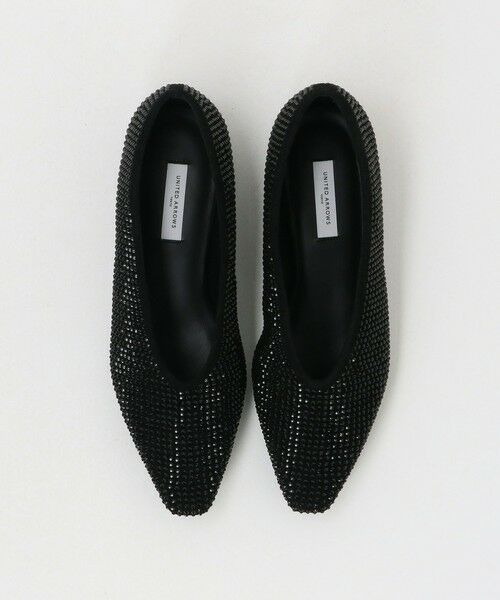 UNITED ARROWS / ユナイテッドアローズ フラットシューズ | ラインストーン フラットシューズ | 詳細4