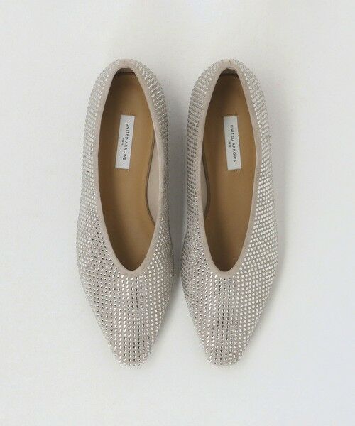 UNITED ARROWS / ユナイテッドアローズ フラットシューズ | ラインストーン フラットシューズ | 詳細10