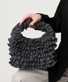 UNITED ARROWS / ユナイテッドアローズ ハンドバッグ | フリル ワンハンドルバッグ