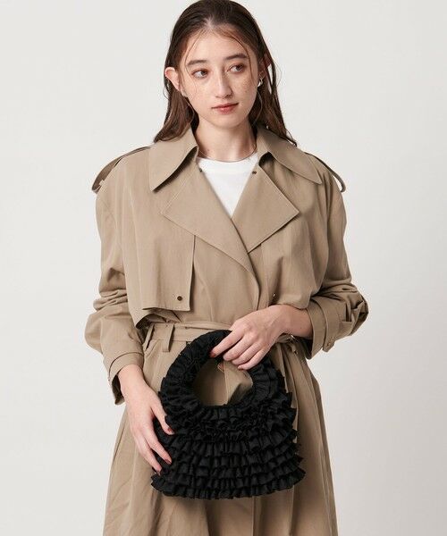 UNITED ARROWS / ユナイテッドアローズ ハンドバッグ | フリル ワンハンドルバッグ | 詳細1