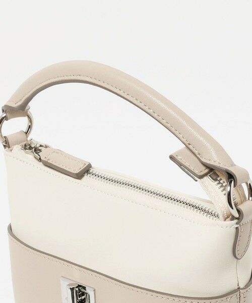 UNITED ARROWS / ユナイテッドアローズ ショルダーバッグ | ソフト コンビ バケットバッグ | 詳細4