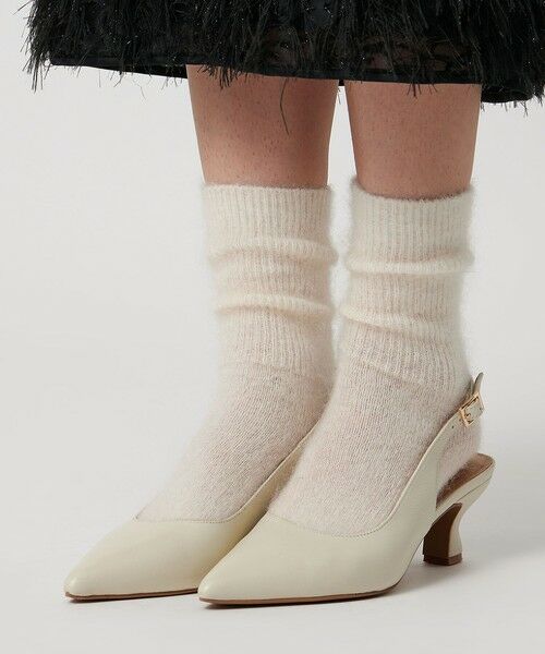 UNITED ARROWS / ユナイテッドアローズ ソックス | へアリー リブ ソックス | 詳細2