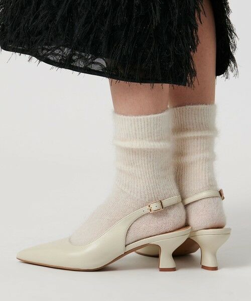 UNITED ARROWS/ユナイテッドアローズ へアリー リブ ソックス OFF WHITE FREE(23-25cm) UNITED ARROWS/ユナイテッドアローズ へアリー リブ ソックス OFF WHITE FREE(23-25cm)