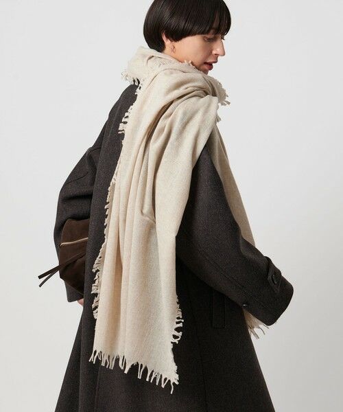 UNITED ARROWS / ユナイテッドアローズ マフラー・ショール・スヌード・ストール | ＜ASAUCE MELER＞AIRY SOLID ストール | 詳細13