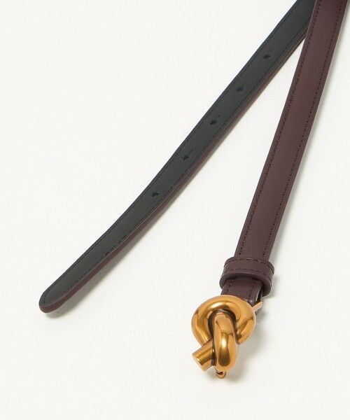 UNITED ARROWS / ユナイテッドアローズ ベルト・サスペンダー | ノット バックル ベルト | 詳細10