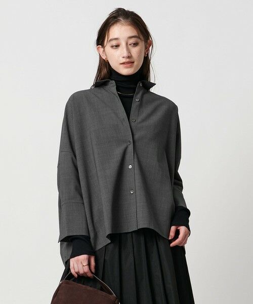 UNITED ARROWS / ユナイテッドアローズ シャツ・ブラウス | ドルマン シャツ‐ウォッシャブル‐ | 詳細1