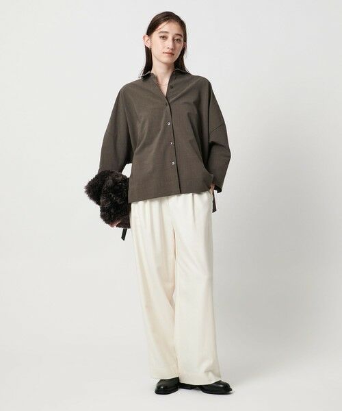 UNITED ARROWS / ユナイテッドアローズ シャツ・ブラウス | ドルマン シャツ‐ウォッシャブル‐ | 詳細14