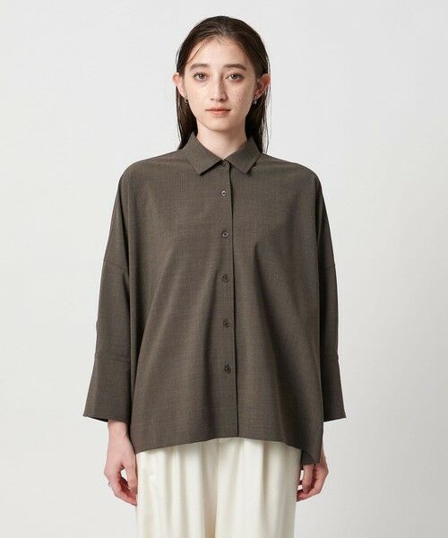 UNITED ARROWS / ユナイテッドアローズ シャツ・ブラウス | ドルマン シャツ‐ウォッシャブル‐ | 詳細16