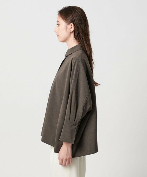 UNITED ARROWS / ユナイテッドアローズ シャツ・ブラウス | ドルマン シャツ‐ウォッシャブル‐ | 詳細17