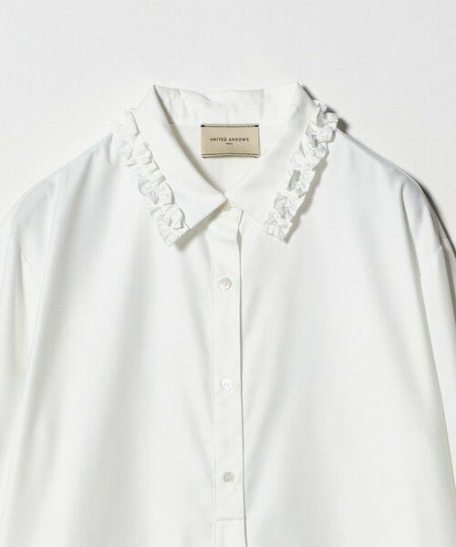 UNITED ARROWS / ユナイテッドアローズ シャツ・ブラウス | ミニフリルシャツ‐ウォッシャブル‐ | 詳細6