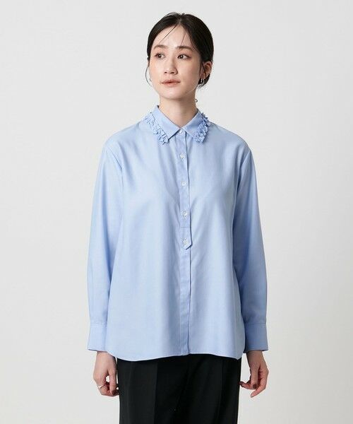 UNITED ARROWS / ユナイテッドアローズ シャツ・ブラウス | ミニフリルシャツ‐ウォッシャブル‐ | 詳細18