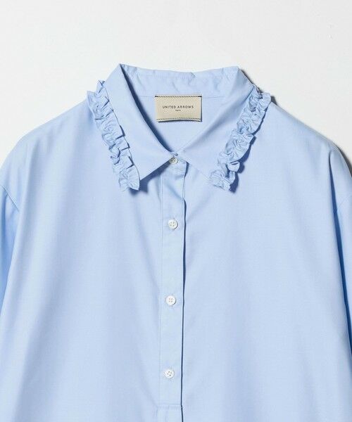 UNITED ARROWS / ユナイテッドアローズ シャツ・ブラウス | ミニフリルシャツ‐ウォッシャブル‐ | 詳細18