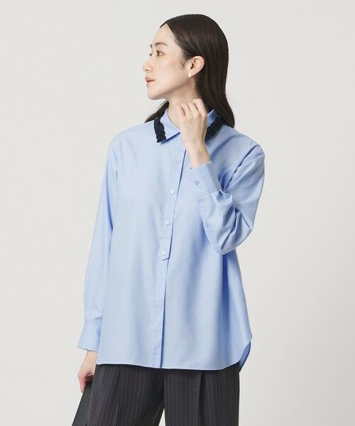 UNITED ARROWS / ユナイテッドアローズ シャツ・ブラウス | ミニフリルシャツ‐ウォッシャブル‐ | 詳細27