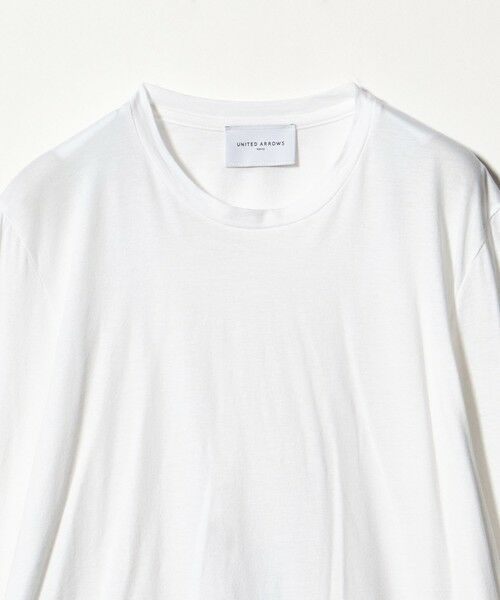 UNITED ARROWS / ユナイテッドアローズ カットソー | コットン ジャージー ロングスリーブ カットソー ‐ウォッシャブル‐ | 詳細5