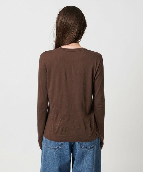 UNITED ARROWS / ユナイテッドアローズ カットソー | コットン ジャージー ロングスリーブ カットソー ‐ウォッシャブル‐ | 詳細11