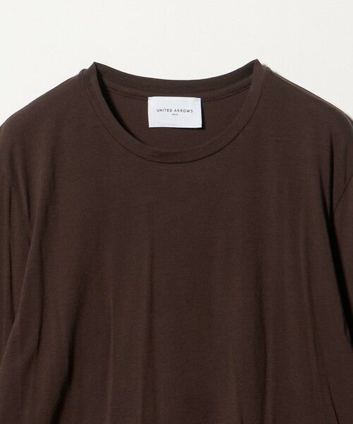 UNITED ARROWS / ユナイテッドアローズ カットソー | コットン ジャージー ロングスリーブ カットソー ‐ウォッシャブル‐ | 詳細14