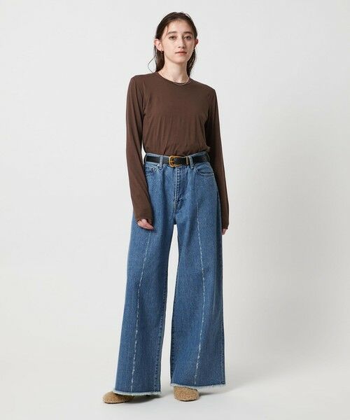 UNITED ARROWS / ユナイテッドアローズ カットソー | コットン ジャージー ロングスリーブ カットソー ‐ウォッシャブル‐ | 詳細8