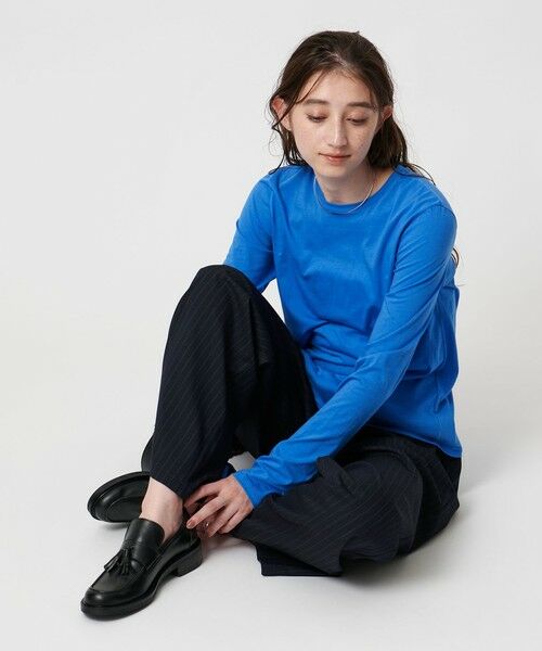 UNITED ARROWS / ユナイテッドアローズ カットソー | コットン ジャージー ロングスリーブ カットソー ‐ウォッシャブル‐ | 詳細19