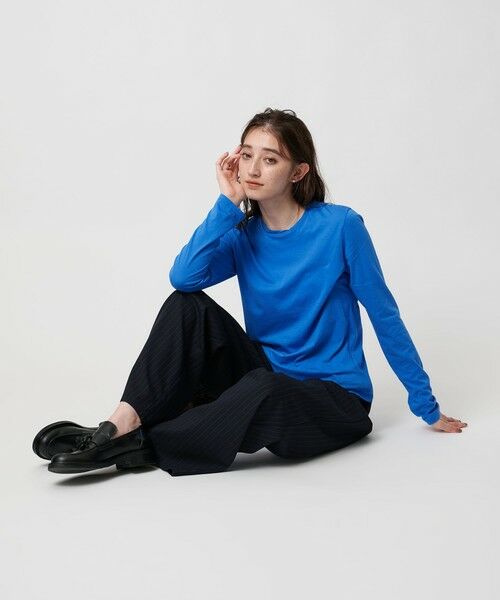 UNITED ARROWS / ユナイテッドアローズ カットソー | コットン ジャージー ロングスリーブ カットソー ‐ウォッシャブル‐ | 詳細20