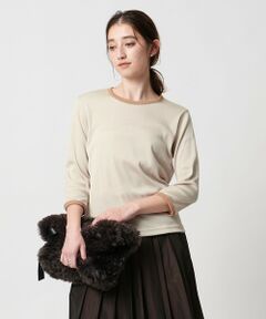 UNITED ARROWS / ユナイテッドアローズ カットソー | リブ バイカラー パイピング カットソー