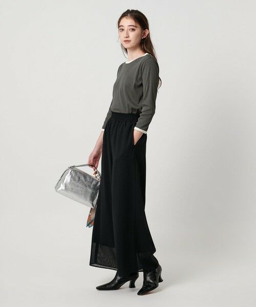 UNITED ARROWS / ユナイテッドアローズ カットソー | リブ バイカラー パイピング カットソー | 詳細8