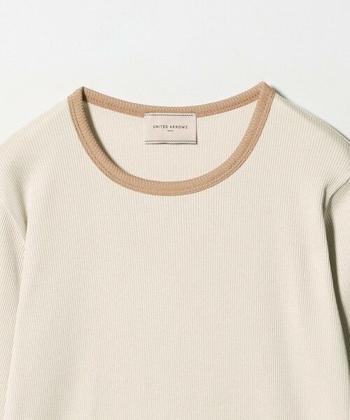 UNITED ARROWS / ユナイテッドアローズ カットソー | リブ バイカラー パイピング カットソー | 詳細19