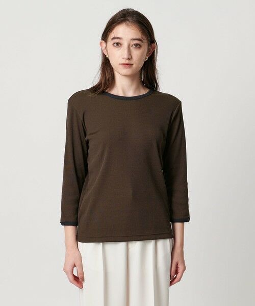 UNITED ARROWS / ユナイテッドアローズ カットソー | リブ バイカラー パイピング カットソー | 詳細23