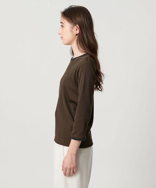 UNITED ARROWS / ユナイテッドアローズ カットソー | リブ バイカラー パイピング カットソー | 詳細24