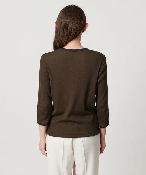 UNITED ARROWS / ユナイテッドアローズ カットソー | リブ バイカラー パイピング カットソー | 詳細25