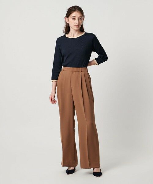 UNITED ARROWS / ユナイテッドアローズ カットソー | リブ バイカラー パイピング カットソー | 詳細30