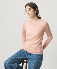 UNITED ARROWS / ユナイテッドアローズ ニット・セーター | リブ クルーネック ニット
