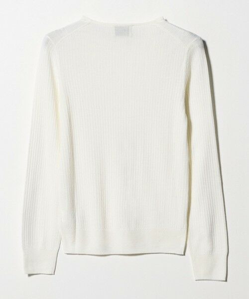 UNITED ARROWS / ユナイテッドアローズ ニット・セーター | リブ クルーネック ニット | 詳細4