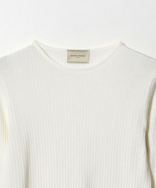 UNITED ARROWS / ユナイテッドアローズ ニット・セーター | リブ クルーネック ニット | 詳細5