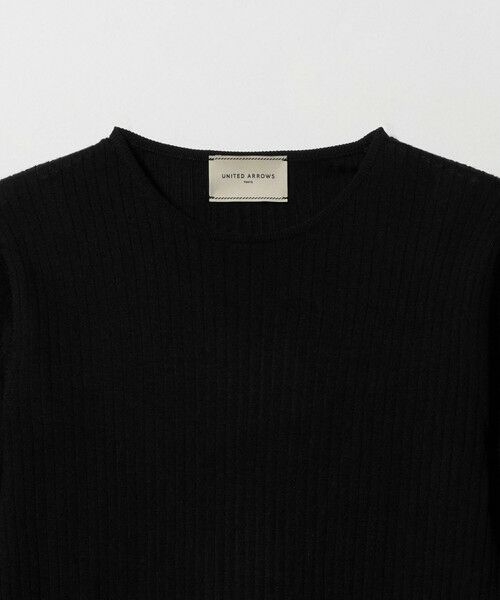 UNITED ARROWS / ユナイテッドアローズ ニット・セーター | リブ クルーネック ニット | 詳細11