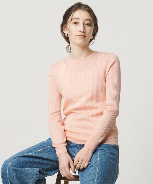 UNITED ARROWS / ユナイテッドアローズ ニット・セーター | リブ クルーネック ニット | 詳細27