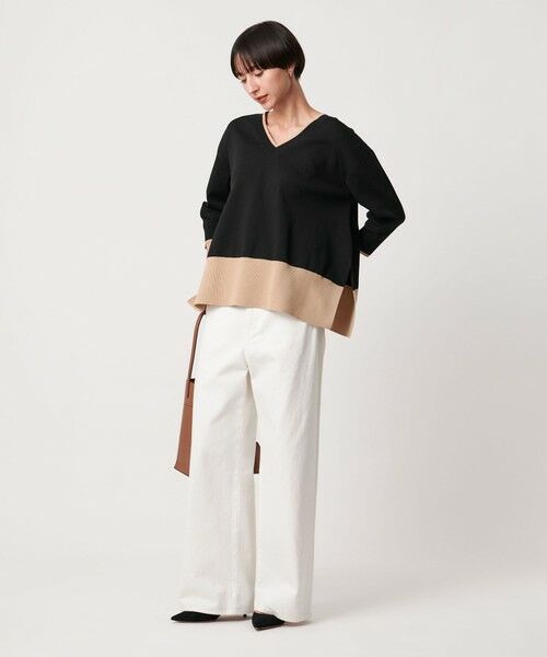 UNITED ARROWS / ユナイテッドアローズ ニット・セーター | ミニマル 2WAY ニット‐ウォッシャブル‐ | 詳細3