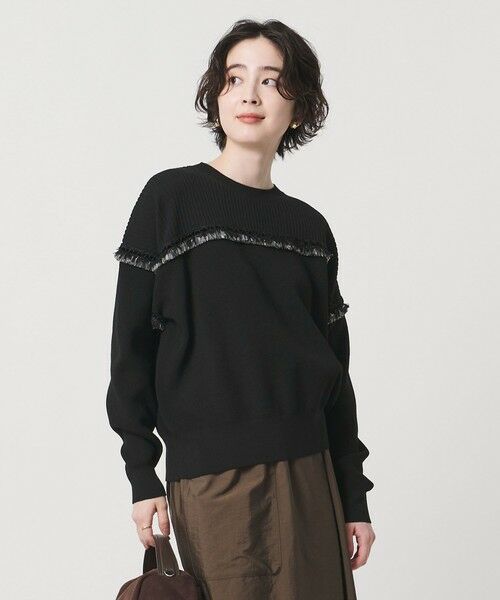 UNITED ARROWS / ユナイテッドアローズ ニット・セーター | ブレイド プルオーバー ニット | 詳細1